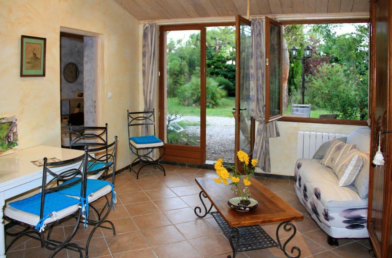 Gite Derrière les Oliviers -Le Mas de la Cigale Bleue Caumont-sur-Durance Extérieur photo