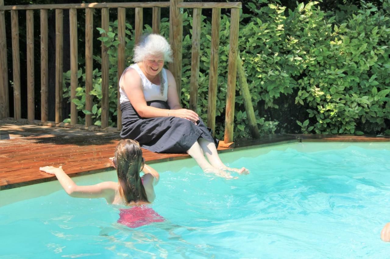 Gite Derrière les Oliviers -Le Mas de la Cigale Bleue Caumont-sur-Durance Extérieur photo